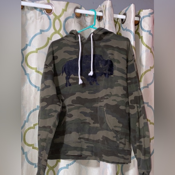 Tops - Large camo hoodie